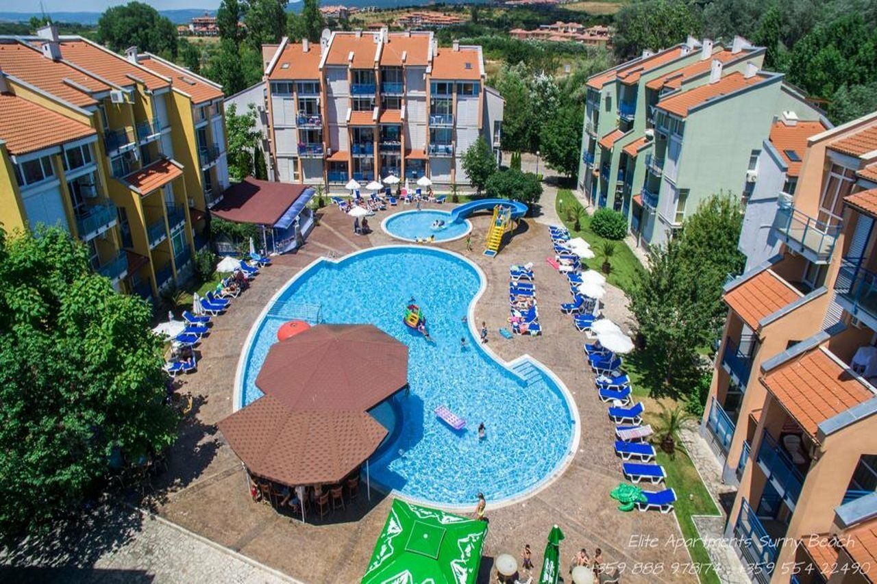 Elite Apartments Sunny Beach Buitenkant foto